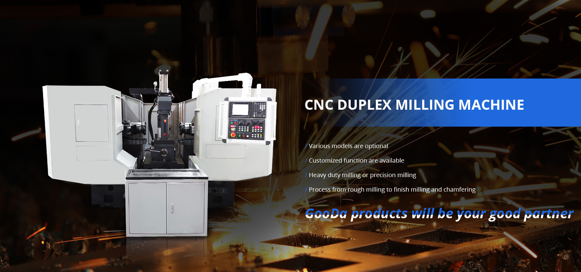 CNC double-head milling machines
